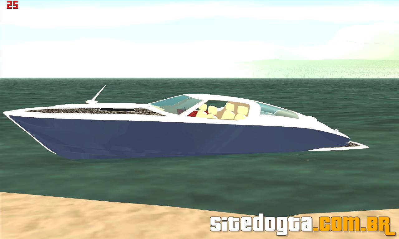 Barco Mamba Speedboat para GTA San Andreas | Site do GTA